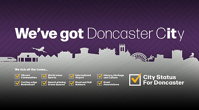 Doncaster becomes a city!